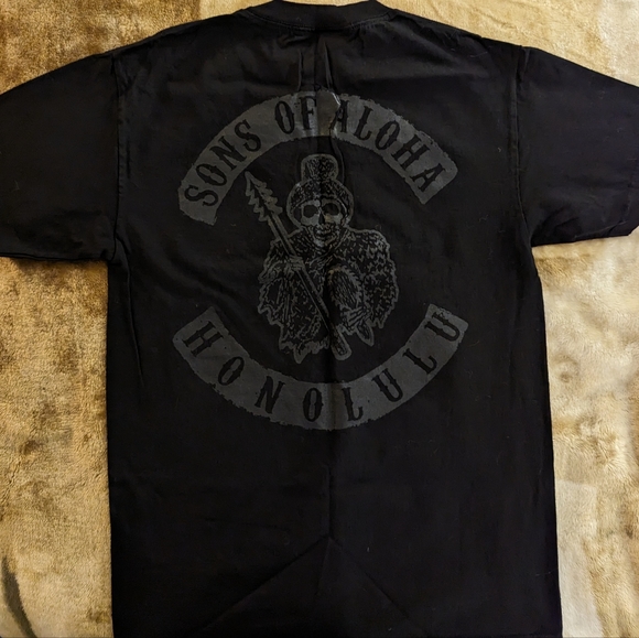 Fitted Hawaii Sons of Aloha t-shirt - Picture 2 of 4